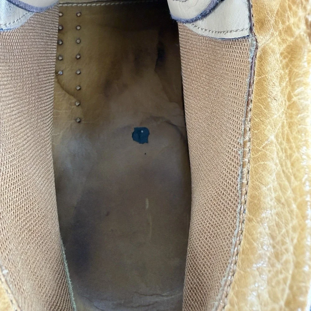 Timberland Boots Men's 12M Brown Leather Chukka Earthkeepers City Moc Toe 73173